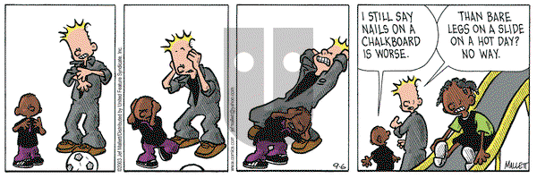 Frazz on Saturday September 6, 2003 Comic Strip