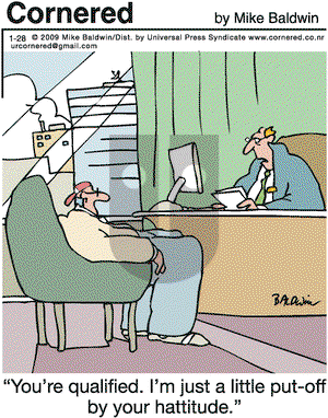 Cornered on Wednesday January 28, 2009 Comic Strip