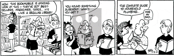 Luann - Friday August 27, 1993 Comic Strip