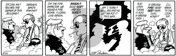 Doonesbury on Friday December 20, 1991 Comic Strip