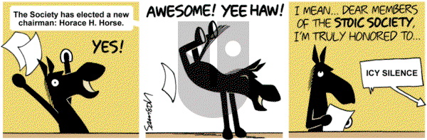 Dark Side of the Horse on Wednesday May 14, 2014 Comic Strip