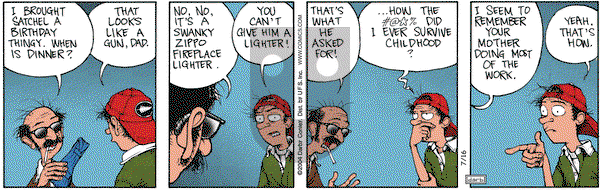 Get Fuzzy on Friday July 16, 2004 Comic Strip