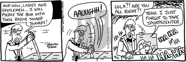 Lola on Thursday May 12, 2005 Comic Strip