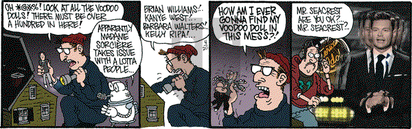Monty on Monday April 20, 2015 Comic Strip