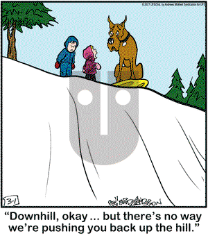 Marmaduke on Monday March 1, 2021 Comic Strip