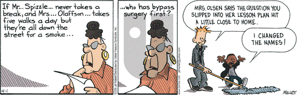 Frazz on Monday April 6, 2009 Comic Strip