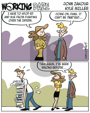 Working Daze on Thursday June 16, 2005 Comic Strip
