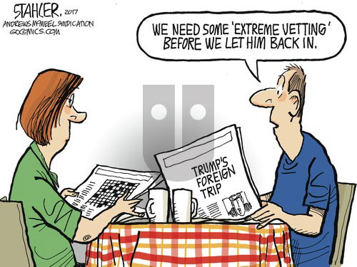 Jeff Stahler on Sunday May 21, 2017 Comic Strip
