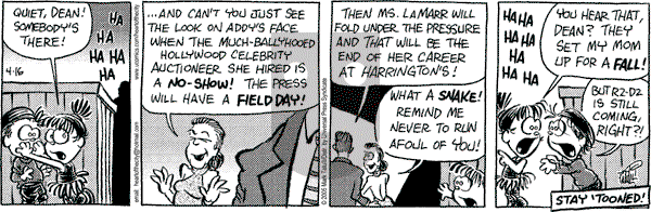 Heart of the City on Saturday April 16, 2005 Comic Strip