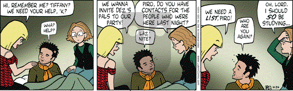 Luann on Friday October 24, 2014 Comic Strip