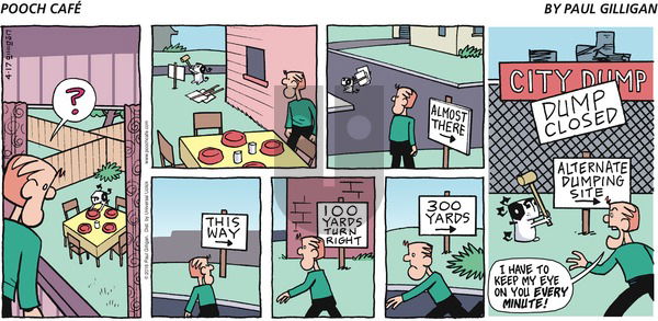 Pooch Cafe - Sunday April 17, 2016 Comic Strip