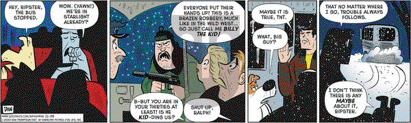 Rip Haywire - Tuesday November 28, 2023 Comic Strip