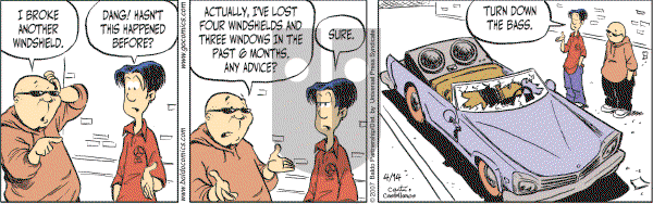 Baldo - Saturday April 14, 2007 Comic Strip