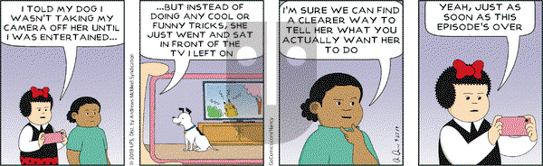Nancy on Wednesday September 25, 2019 Comic Strip