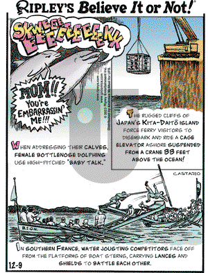 Ripley's Believe It or Not - Saturday December 9, 2023 Comic Strip
