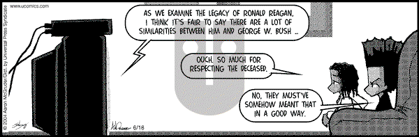 The Boondocks on Friday January 20, 2012 Comic Strip