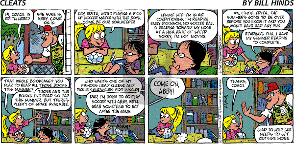 Cleats - Sunday August 10, 2003 Comic Strip