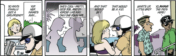 Doonesbury on Thursday April 25, 2019 Comic Strip
