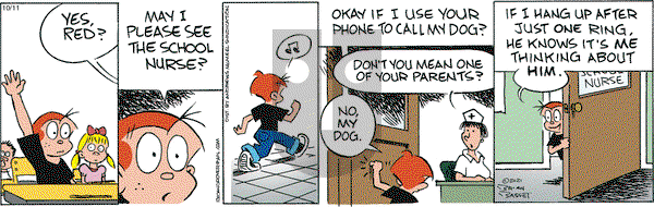 Red and Rover - Friday October 11, 2024 Comic Strip