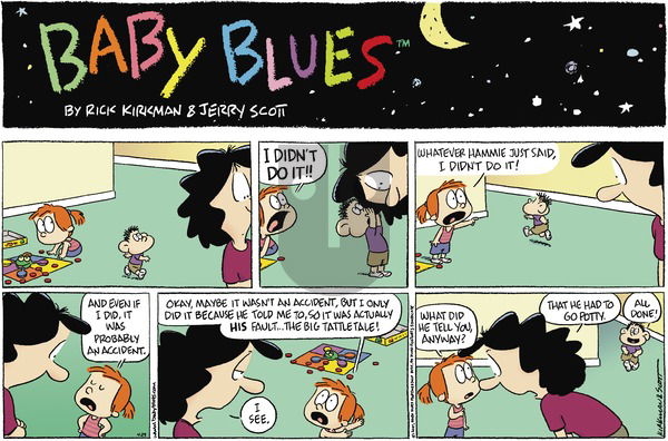Baby Blues on Sunday April 29, 2001 Comic Strip