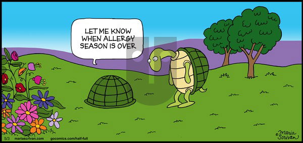 Half Full on Sunday May 3, 2015 Comic Strip