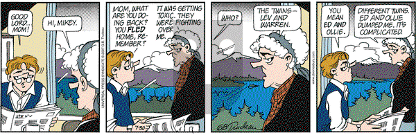 Doonesbury on Monday July 30, 2007 Comic Strip