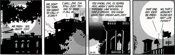 Doonesbury on Saturday October 22, 1988 Comic Strip