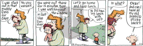 Cul de Sac on Saturday March 12, 2016 Comic Strip
