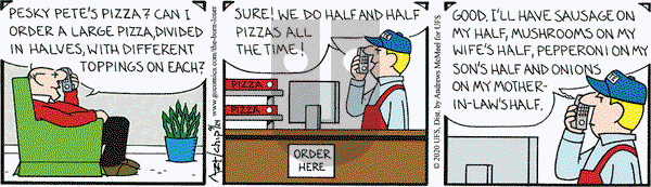 The Born Loser on Thursday September 24, 2020 Comic Strip