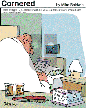Cornered on Monday August 22, 2016 Comic Strip