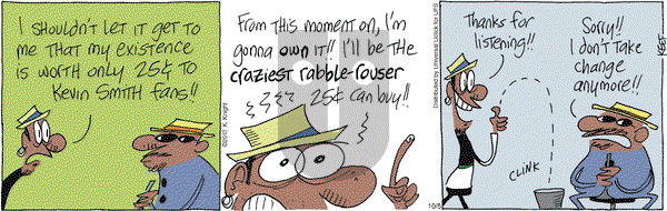 The Knight Life on Friday October 5, 2012 Comic Strip