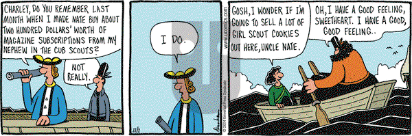 Overboard on Monday November 1, 2004 Comic Strip