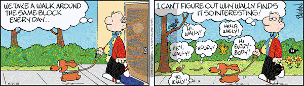 Drabble on Monday May 7, 2018 Comic Strip
