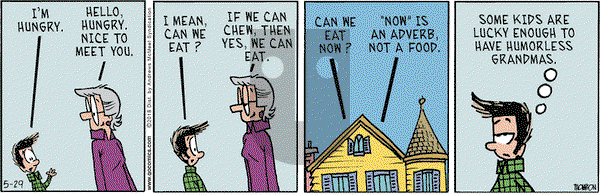 Grand Avenue on Tuesday May 29, 2018 Comic Strip