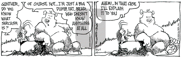 The Grizzwells on Thursday June 24, 2004 Comic Strip