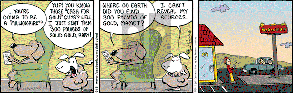 DeFlocked on Saturday September 8, 2012 Comic Strip