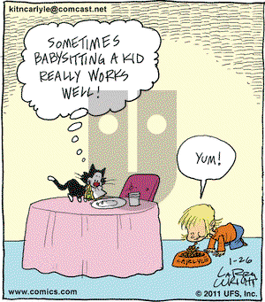 Kit 'N' Carlyle on Wednesday January 26, 2011 Comic Strip