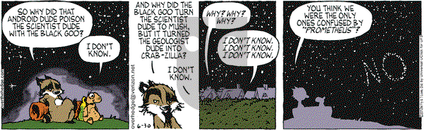 Over the Hedge on Saturday June 30, 2012 Comic Strip