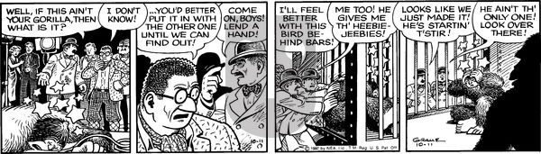 Alley Oop on Saturday October 11, 1980 Comic Strip