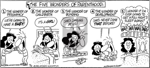 Baby Blues on Sunday September 2, 1990 Comic Strip