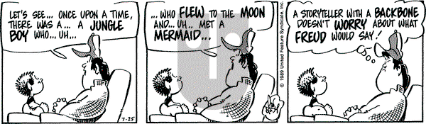 Rose is Rose on Tuesday July 25, 1989 Comic Strip