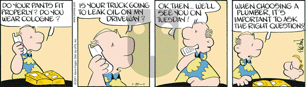 Drabble on Thursday January 20, 2011 Comic Strip