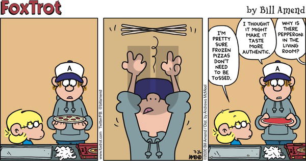 FoxTrot on Sunday July 26, 2020 Comic Strip
