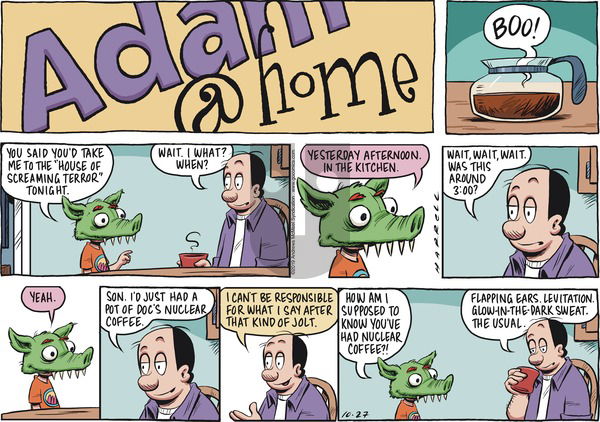 Adam@Home on Sunday October 27, 2019 Comic Strip