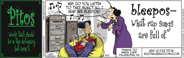 Baldo on Saturday June 2, 2007 Comic Strip