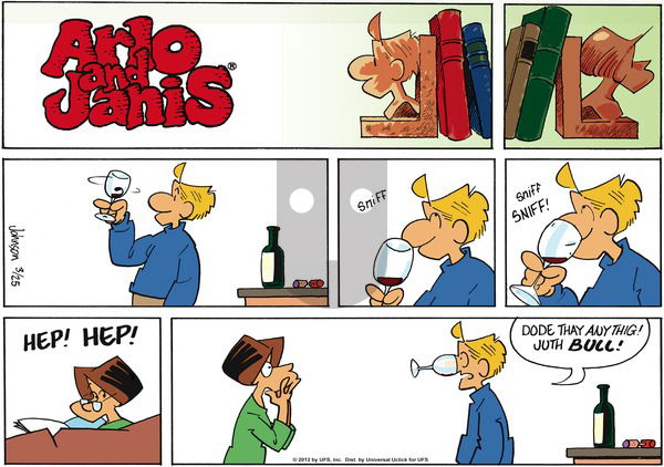 Arlo and Janis on Sunday March 25, 2012 Comic Strip