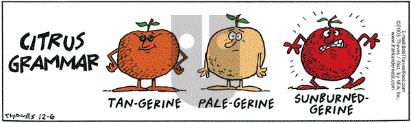 Frank and Ernest on Saturday December 6, 2003 Comic Strip