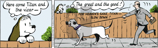 Fred Basset on Wednesday March 27, 2019 Comic Strip