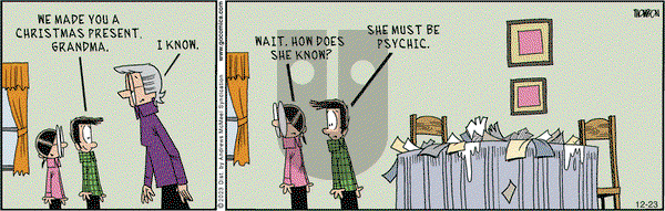 Grand Avenue on Saturday December 23, 2023 Comic Strip