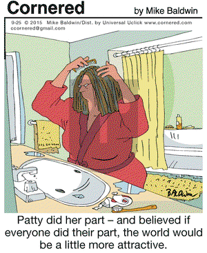 Cornered on Friday September 25, 2015 Comic Strip